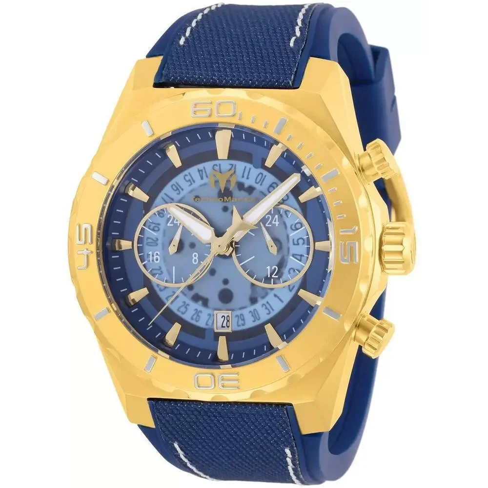 NWT TechnoMarine TM-519009 Reef | Chronograph | Gold | Men's Watch